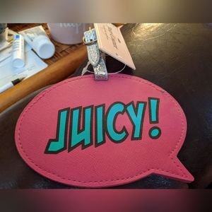 Juicy Couture luggage tag, NWT